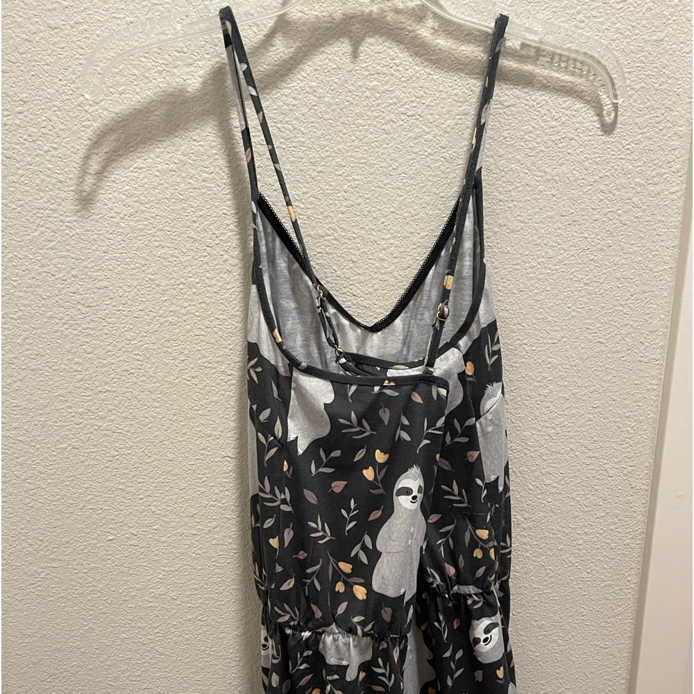 ModCloth Medium Sloth Sleep Romper - Picture 3 of 4